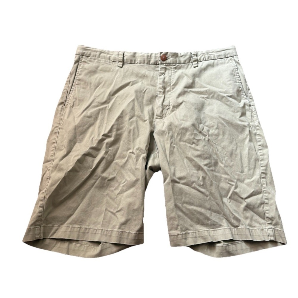 TOMMY BAHAMA Shorts Mens 38 Khaki Performance Stretch Golf Casual Summer